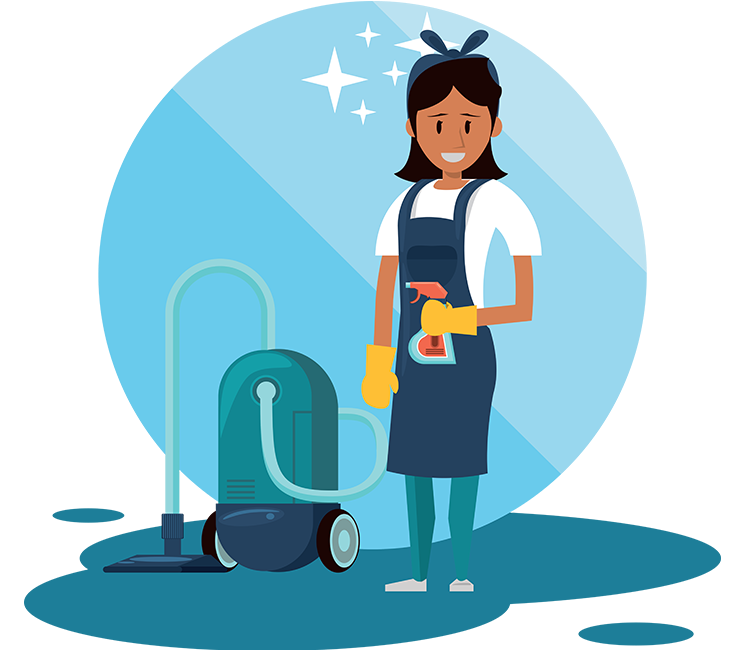 Femme de ménage à domicile